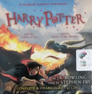 Harry Potter Collection Part 2 - Books 4 and 5 written by J.K. Rowling ...